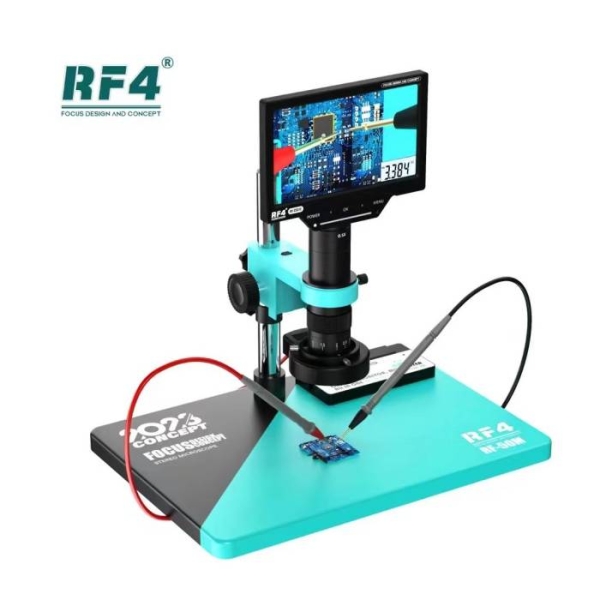 RF4 RF-50M HD Digital Microscope Provides Multimeter Function