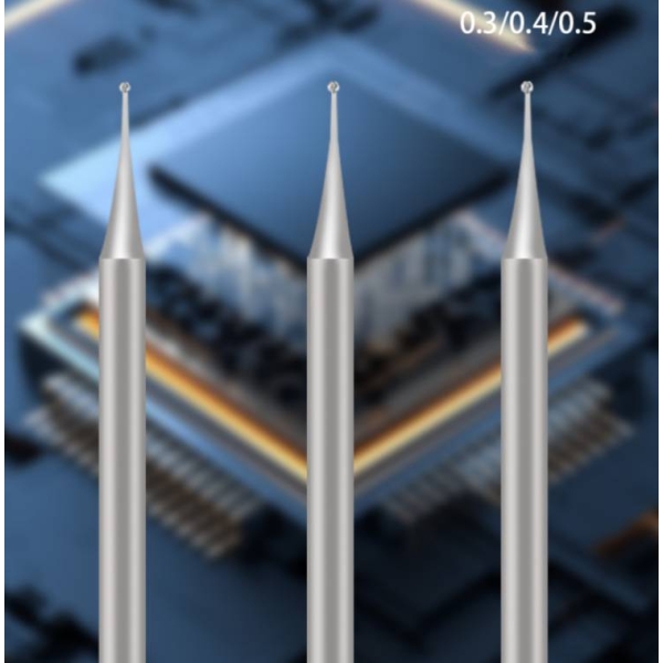 JS-03 Diameter Spherical Straight Needle Laminate Grinding Heads