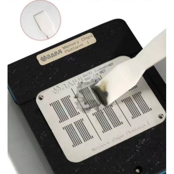 Baiyi DS8 Multifunctional Anti-static Anti-magnetic BGA Ceramic Tin Scraper