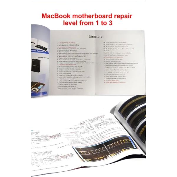 Ultimate Logic Board Repair Guide Book for MacBook 2015-2020