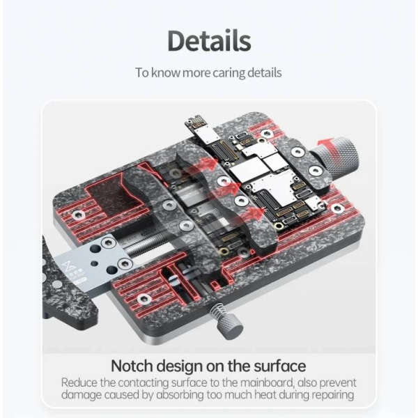 QIANLI Mega-idea JJ-003 Ultra-thin Fixture with Adjustable Clamp Range