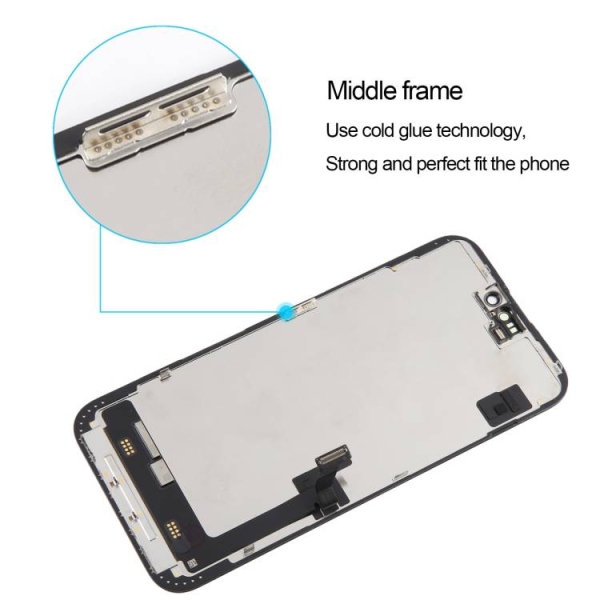 Soft OLED Screen Assembly For iPhone 15 Plus- Remove IC/ RJ