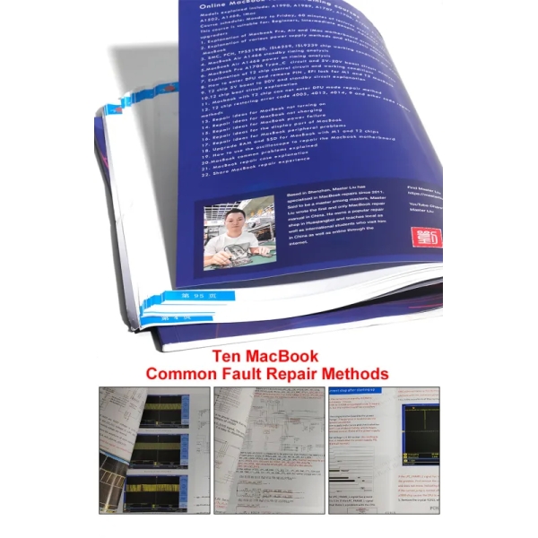 Ultimate Logic Board Repair Guide Book for MacBook 2015-2020