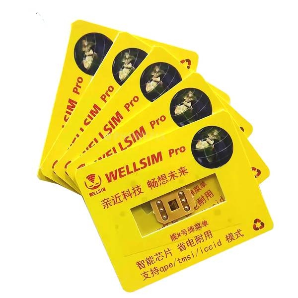 WELLSIM Pro Unlock Card Solves iPhone SIM Carrier Invalid Issue
