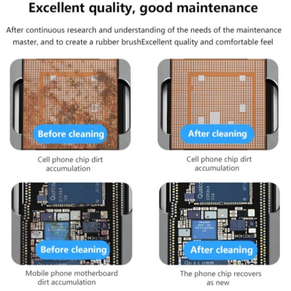 MaAnt Chip Cleaning Motherboard Steel Bristle Brush