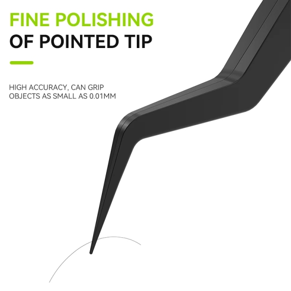 LUOWEI IS-20 3D Tweezers for IC Chips Soldering Repair