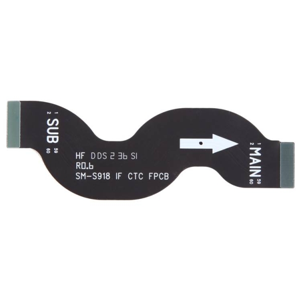 For Samsung Galaxy S23 Ultra SM-S918B Mainboard Connector Flex Cable Ori