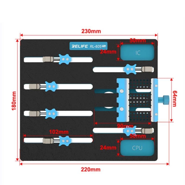 RELIFE RL-605 Pro Motherboard Repair Fixture Special for Laptop