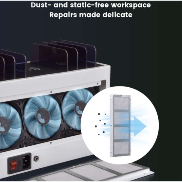 REFOX DF45 DeskCleaner Pro (Dust Detecting / Cleaning / Lighting / Fast Charging)