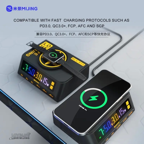 Mijing WLX-M9 Desktop Display Magnetic Power Supply