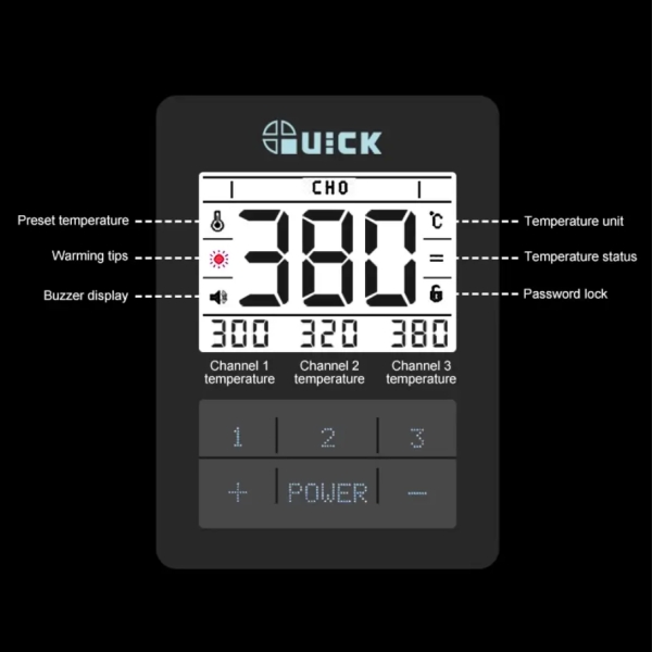 QUICK TV2 Smart Desoldering Gun