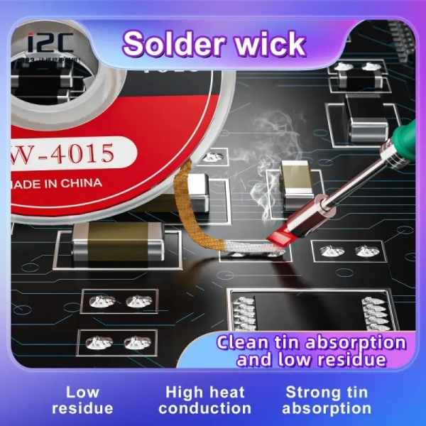 i2C Repair Solder Wick - 10pcs