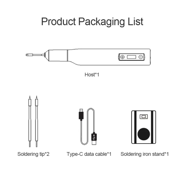 QUICK TS1 Smart Portable Soldering Iron