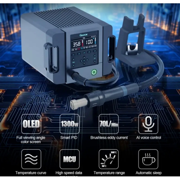 QUICK 861 Pro Smart Hot Air Desoldering Station