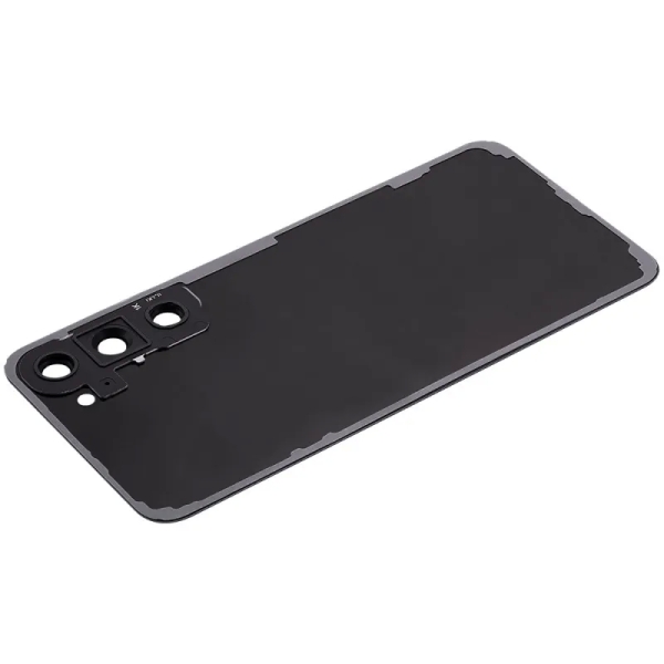 For Samsung Galaxy S23 Plus SM-S916 Back Cover With Adhesive & Camera Lens- Phantom Black (No Logo)
