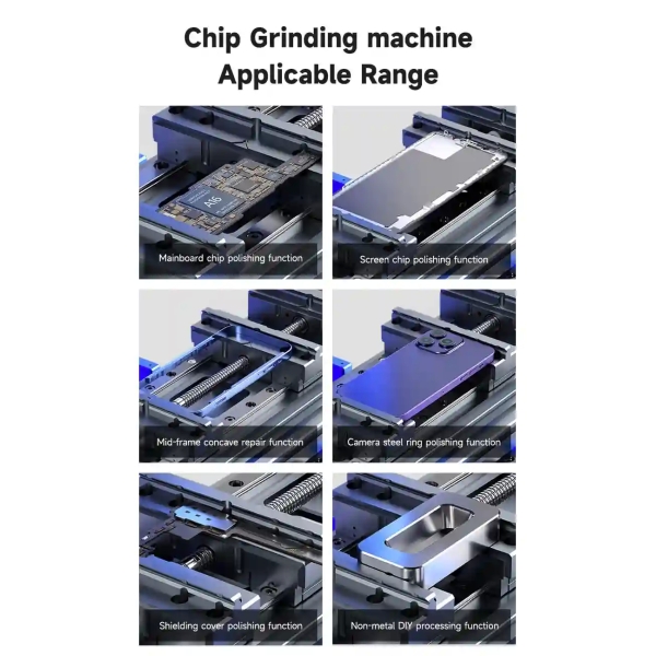 MECHANIC 3D-CM20S Three-axis Linkage Precision Chip Grinder Machine