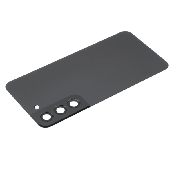 For Samsung Galaxy S22 SM-S901 Back Cover Glass With Camera Lens (No Logo)- Graphite