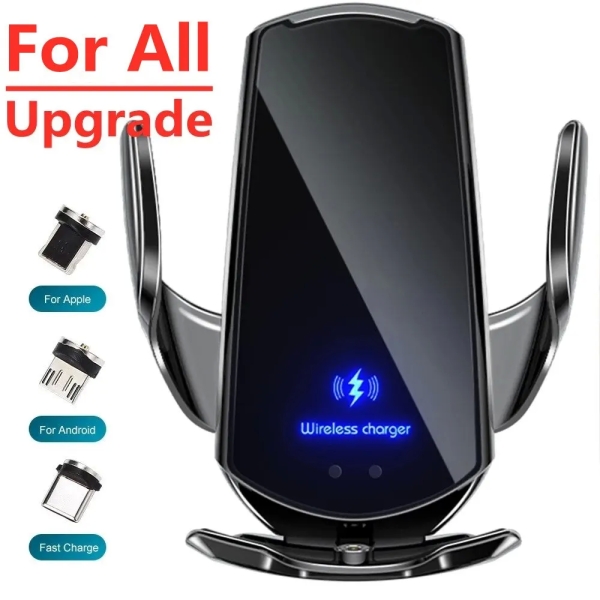 15W Car Wireless Charger Magnetic Auto Car Mount Phone Holder