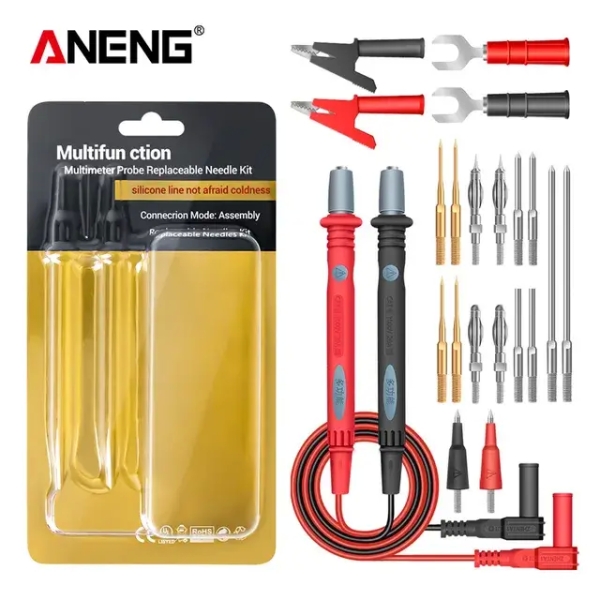 Aneng PT1028 22-in-1 1000V Professional Universal Multimeter Combination Test Lead Set