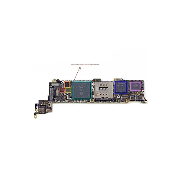 Touchscreen/ Digitizer Controller IC For IPhone 5 To 6 Plus/IPad Air 1/Air 2/Mini 1 To 4/IPad 5 (BCM5976:63 Pins) (Broadcom)