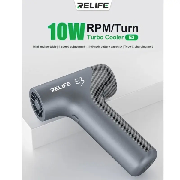 RELFIE E3 10W RPM/Turn Turbo Cooler Fan
