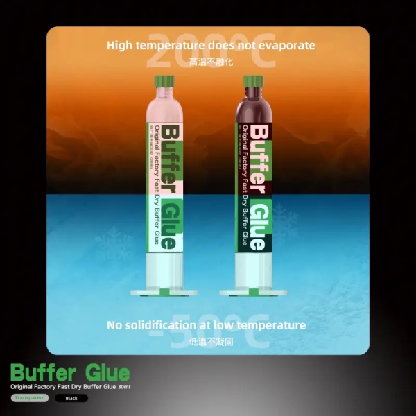 2UUL Original Factory Fast Dry Buffer Glue (30ml) (Black)