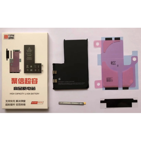 Battery Cell Without Flex for iPhone 13 Pro Max (4650 mAh) (Spot Weld Required)