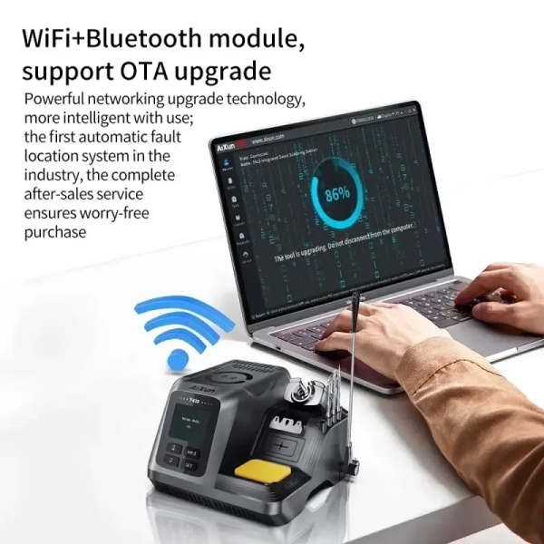 AIXUN T413 Integrated Soldering Station With T245/T225 Handle