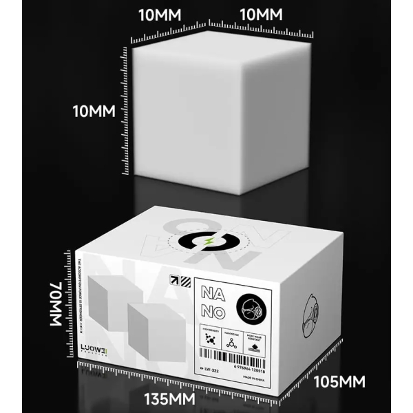 Luowei LW-322 High Density Nano Cleaning Sponge