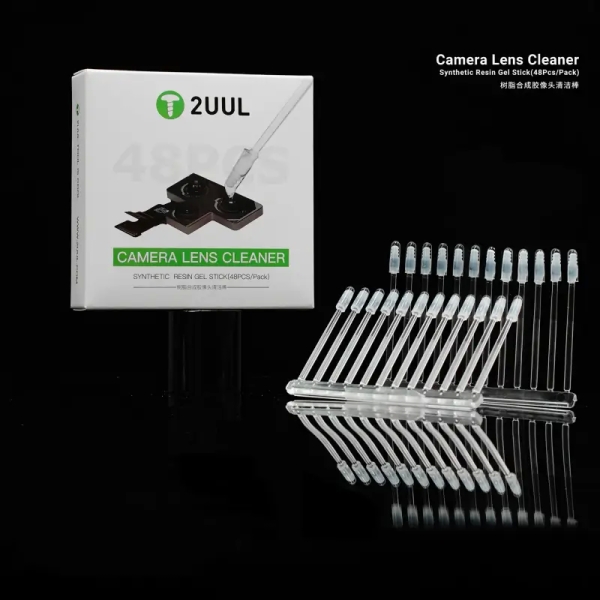 (48 Pack) 2UUL Camera Lens Cleaner Synthetic Resin Gel Stick (CL21)