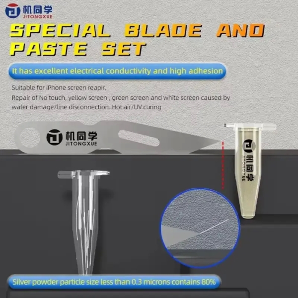JTX Nano Conductive Silver Paste For Phone Screen Line Circuit Repair