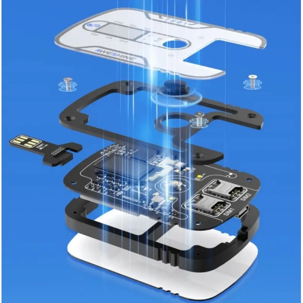 Aweshine TS-01 OLED HD Display SIM Card Tester