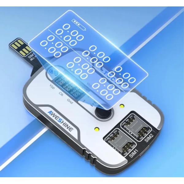 Aweshine TS-01 OLED HD Display SIM Card Tester