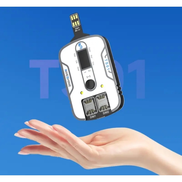Aweshine TS-01 OLED HD Display SIM Card Tester