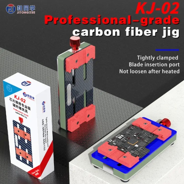 JTX KJ-02 Professional-Grade Carbon Fiber Jig for Motherboard CPU Repair