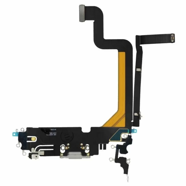 Charging Port Flex Cable For iPhone 14 Pro Max- Silver