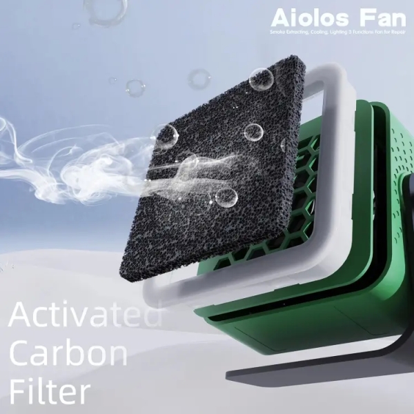 2UUL Aiolos Smoke Extracting+ Cooling+ Lighting Integrated Fan (DA98)