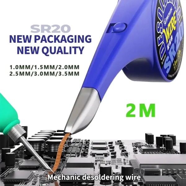 Mechanic SR20 2M Anti-hot Desoldering Wick Tape