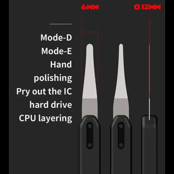 MECHANIC Quick Edge 7 Integrated Blade Set IC Prying Glue Removal