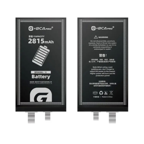 G+OCA Pro Original Data Battery Cell For IPhone 12 (2815mAh)