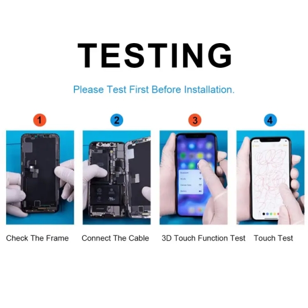 Soft OLED Screen Assembly For iPhone 14 Pro- Remove IC/ DD