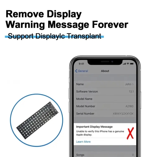 JK Incell LCD Screen Assembly For IPhone 14 Pro - Remove IC