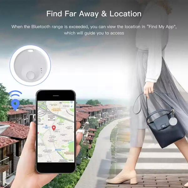 XiaoMI Mini Smart AirTag Bluetooth Portable GPS Tracker Anti-lost Device Tracking Locator