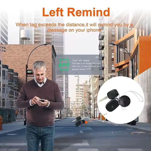 XiaoMI Mini Smart AirTag Bluetooth Portable GPS Tracker Anti-lost Device Tracking Locator