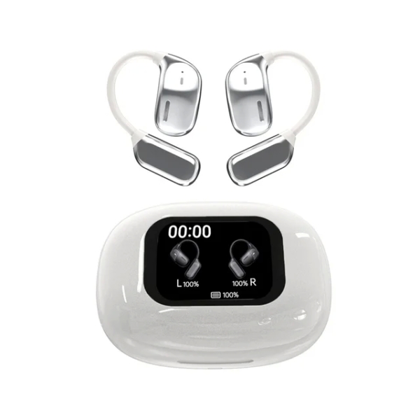 JM16 AI Intelligent Simultaneous Translation OWS Ear Hang Wireless Sports Headphones With Touch Display