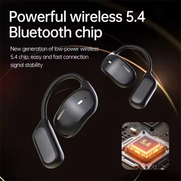 JM16 AI Intelligent Simultaneous Translation OWS Ear Hang Wireless Sports Headphones With Touch Display