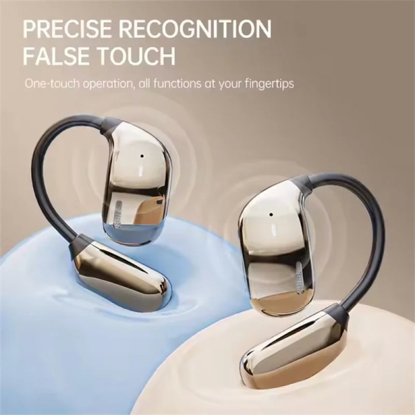 JM16 AI Intelligent Simultaneous Translation OWS Ear Hang Wireless Sports Headphones With Touch Display