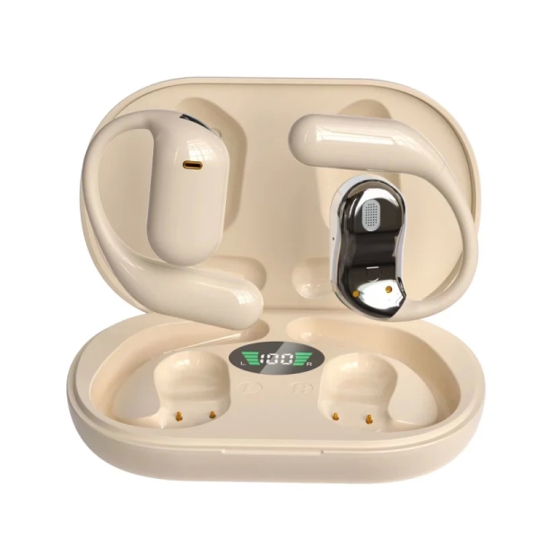 Q16 AI Simultaneous Translation Bluetooth 5.4 Wireless EarHook Sports Game Earphones