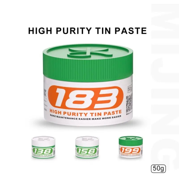 Mijing Solder Paste for Repair (138℃ / 158℃ / 183℃ / 199℃)