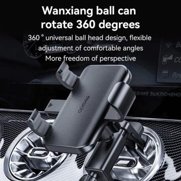 Yesido C240 Car Rotatable Air Vent Phone Holder for Mercedes Benz(Black)